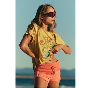 Free People Coral Pink Shorts